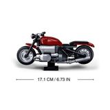  Mô hình lắp ráp khối gạch xe mô tô R18MS 