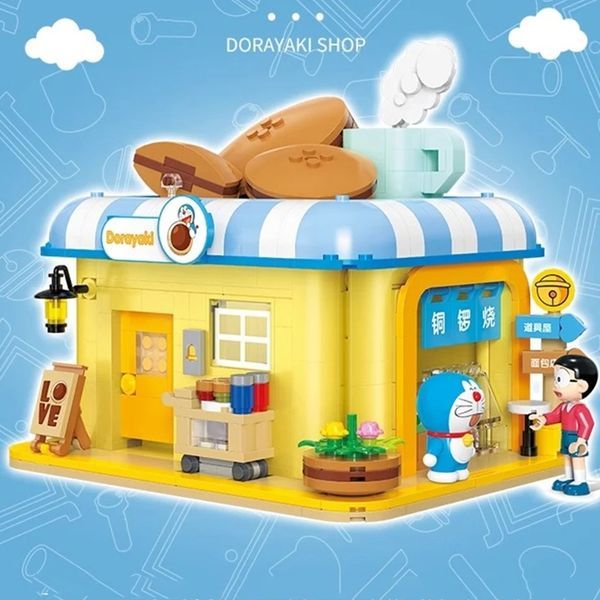  Mô hình xếp gạch Balody Doraemon Dorayaki Shop 