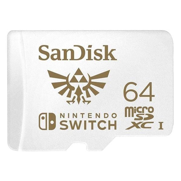  Thẻ nhớ SanDisk MicroSDXC UHS-I 64GB (Nintendo Version) cho Nintendo Switch 