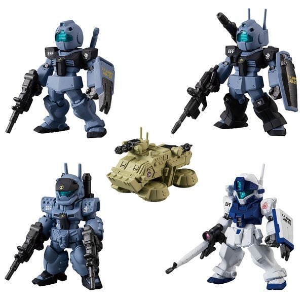FW Gundam Converge Core Mobile Suit Gundam Side Story 0079: Rise From The Ashes White Dingo Team Set chính hãng
