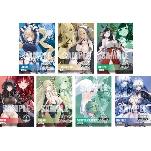 Khám phá thẻ bài đẹp và độc đáo trong Bushiroad Trading Card Collection Clear Azur Lane Vol. 3 đang bán tại nShop