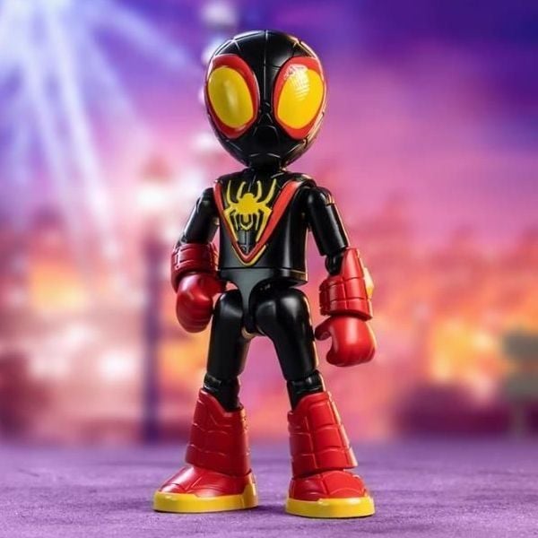  Blokees Spidey & His Amazing Friends Level 02 Miles Web-Spinners Suits 