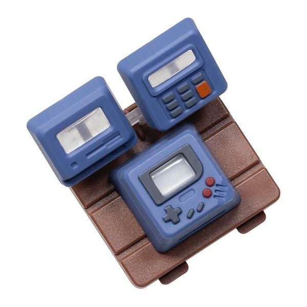  Nút nhựa Keycap xuyên led 3 in 1 hình máy Gameboy Retro cho phím cơ 
