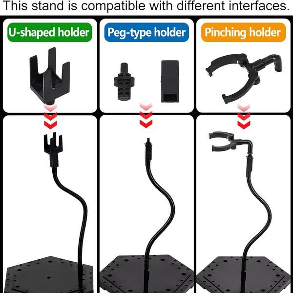  Đế dựng mô hình Action Base lục giác loại vừa 
