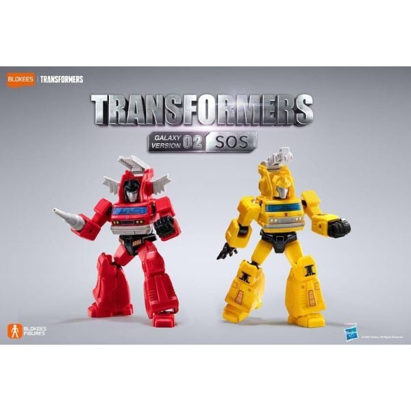  Transformers Galaxy Version 02 SOS Blind Box Figures - Blokees 71102 