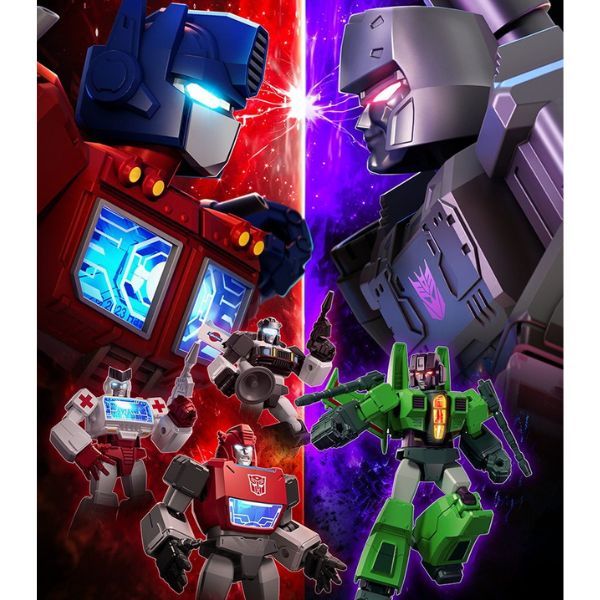  Transformers Luminous Eyes & Chest Shining Version 01 Shining attack Blind Box Figures - Blokees 71121 