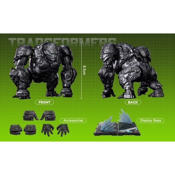  Transformers Model Kit Classic Class 04 Optimus Primal Beast Luminous Eyes - Blokees 71144 