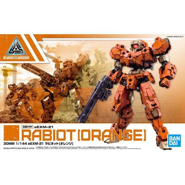  eEXM-21 Rabiot Orange - 30MM 1/144 - Mô hình robot chính hãng Bandai 