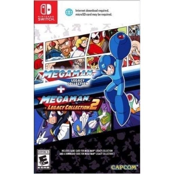 MUA GAME Mega Man Legacy Collection 1 + 2