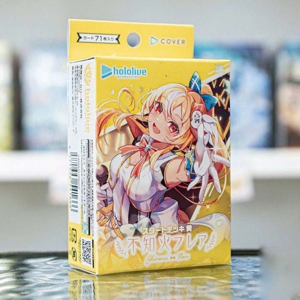  Hololive Official Card Game hOCG Start Deck Vol. 07 Yellow - Shiranui Flare 