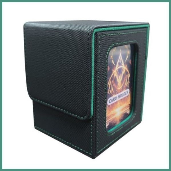  Hộp Đựng Bài TCG Trưng Bày kèm Top Loader cho Pokemon, One Piece, Card Bo Góc 