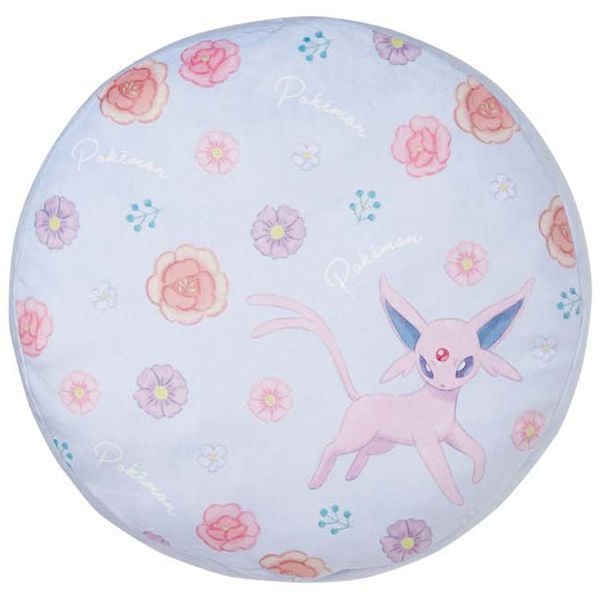 Gối bông Pokemon Espeon Reversible Cushion Floral Ensemble Vol 3