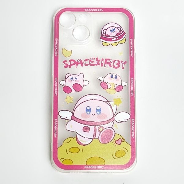  Case điện thoại Space Kirby bằng nhựa cho iPhone 13/Pro/Pro Max 