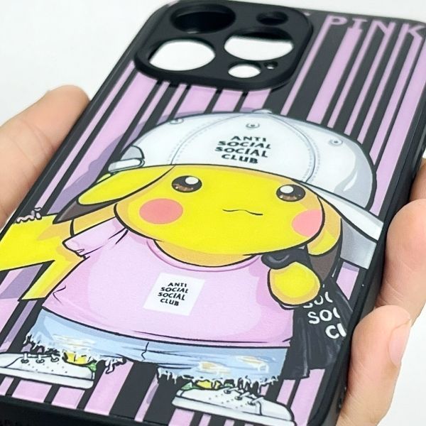  Ốp lưng Pokemon Pikachu HipHop cho iPhone 14 Pro/Pro Max 