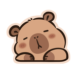  Lót Chuột Trang Trí Bo Viền Capybara Vol 2 