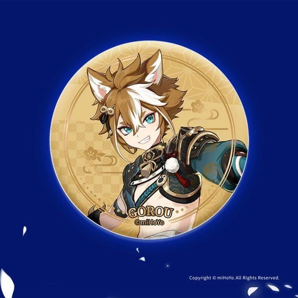  Huy Hiệu Genshin Impact Inazuma NG06 