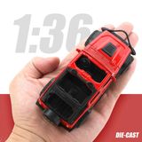  Mô hình xe Rubicon Jeep kim loại 1:36 dây cót MC5 