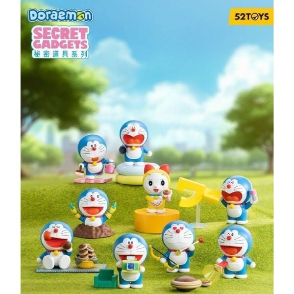 Mô hình Doraemon Magic Gadgets Blindbox 52TOYS hộp mù ngãu nhiên đẹp mắt  màu sắc tươi sáng trang trí trưng bày góc học tập bàn làm việc