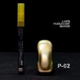  Bút sơn mô hình Oil Based Laser Pearlescent Marker Hobby Mio - P-02 Gold 