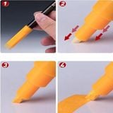  Bút sơn mô hình Water Based Matt Color Marker Hobby Mio - MC01 Mecha Black 