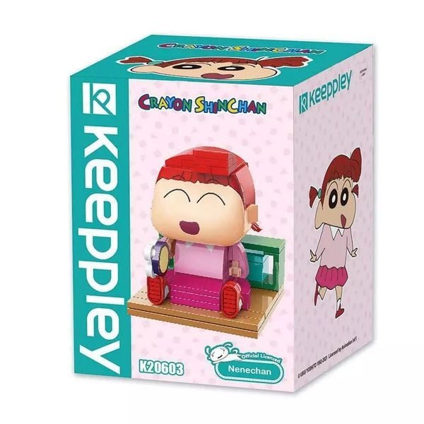 Mô hình Keeppley Crayon Shin Chan Nene K20603 xếp gạch giống lego rắp ráp cực đã