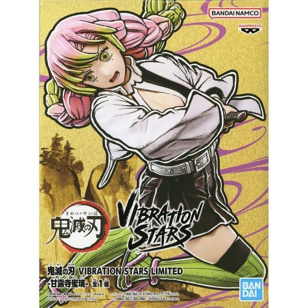 Banpresto Demon Slayer - Vibration Stars - Statua Mitsuri Kanroji 7 Pollici In PVC
