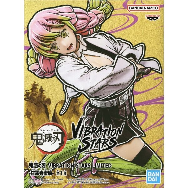 Banpresto Demon Slayer - Vibration Stars - Statua Mitsuri Kanroji 7 Pollici In PVC