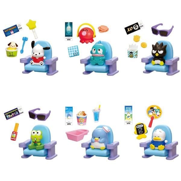  Hộp Mù Sanrio Hapidanbui Theater Re-Ment Blind Box 15254 