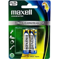 Pin Maxell Alkaline Super LR6 (AA) - Vỉ 2 viên