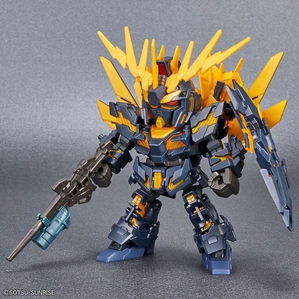  Unicorn Gundam 02 Banshee Destroy Mode & Banshee Norn Parts Set - SD Gundam Cross Silhouette 