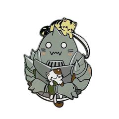 Huy hiệu kim loại Fullmetal Alchemist Alphonse