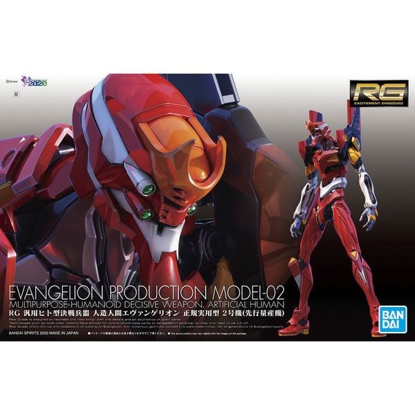 Evangelion Production Model-02 - RG siêu đẹp