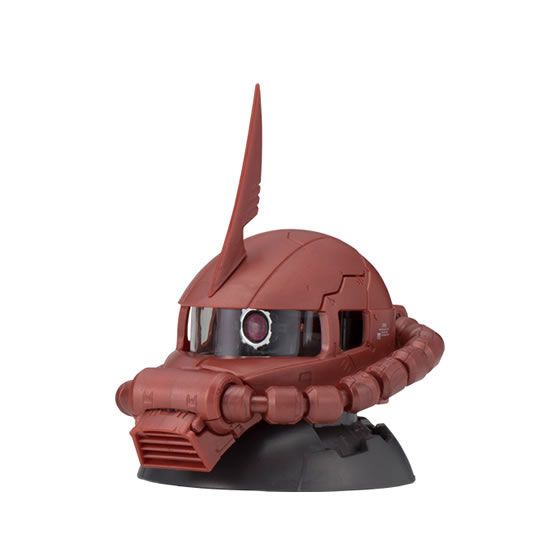  Gundam Exceed Model Zaku Head 7 - Char Custom Zaku THE ORIGIN Ver. (Meta Red Color) 