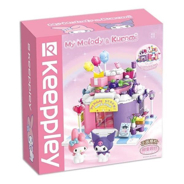  Mô hình Keeppley Tiệm Bánh Của My Melody & Kuromi K20818 