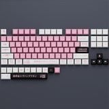  Bộ Keycap XDA PBT bàn phím cơ Evangelion Type-08 White Pink 134 nút 