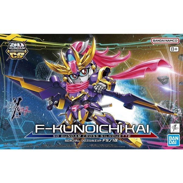 mô hình F-Kunoichi Kai SD Gundam Cross Silhouette chính hãng