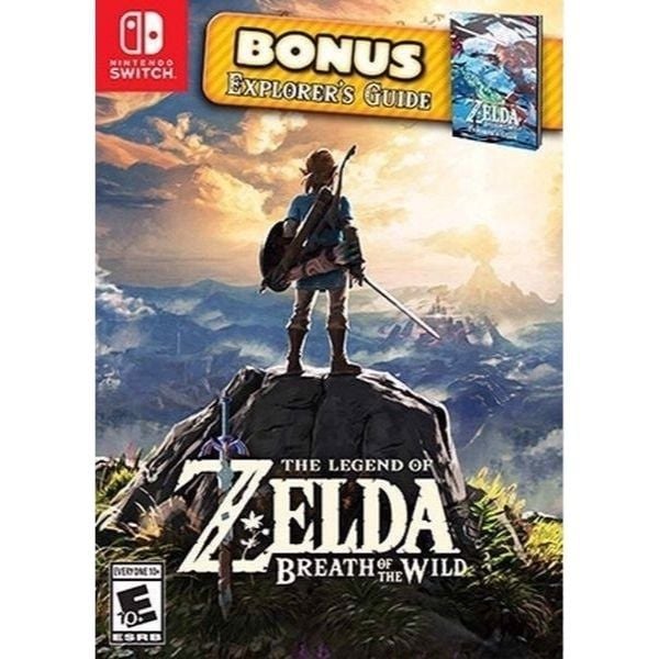  Hộp và sách The Legend of Zelda: Breath of the Wild: Starter Pack 