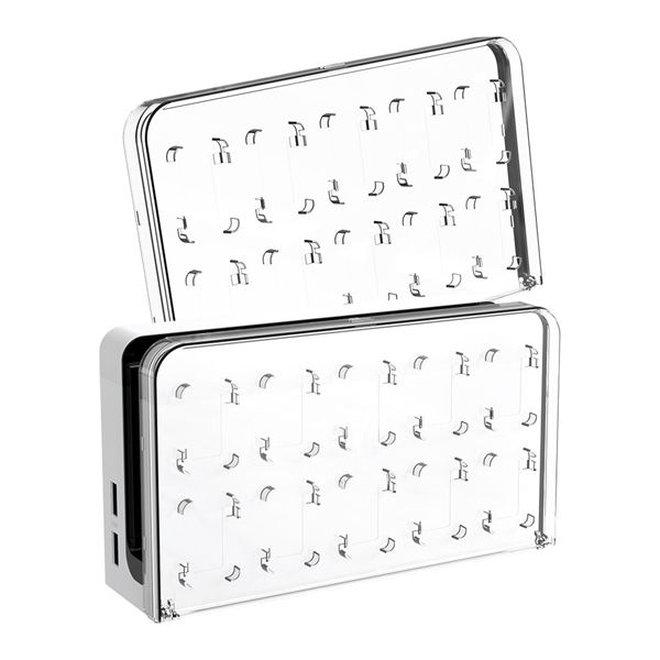 Shop gaming bán Ốp trong suốt kiêm đựng băng game IINE bảo vệ Dock Nintendo Switch OLED