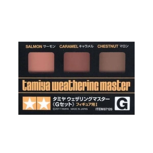 Tamiya Weathering Master Set G - Màu tạo hiệu ứng thời tiết Gundam