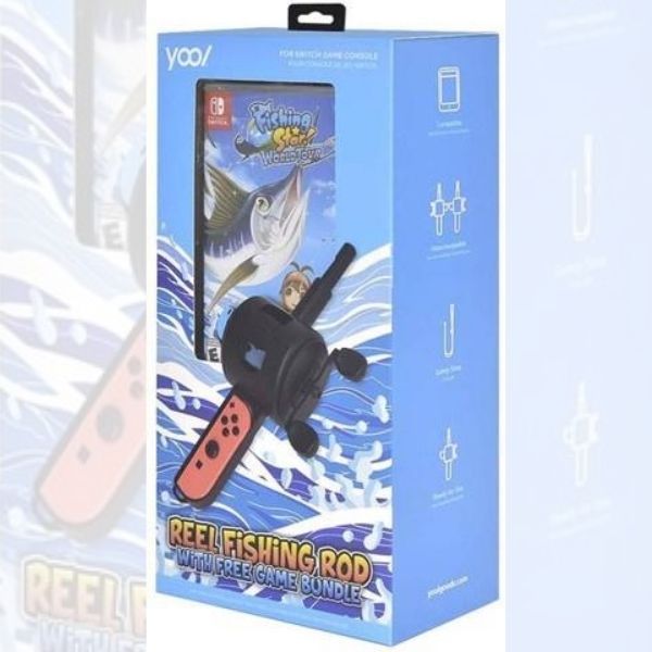 MUA GAME Fishing Star World Tour Reel Fishing Rod Bundle cho Nintendo Switch