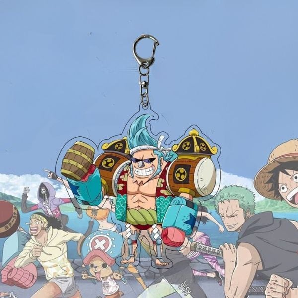  Móc khóa mica One Piece chibi 