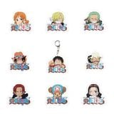  Móc khóa acrylic One Piece chibi logo 