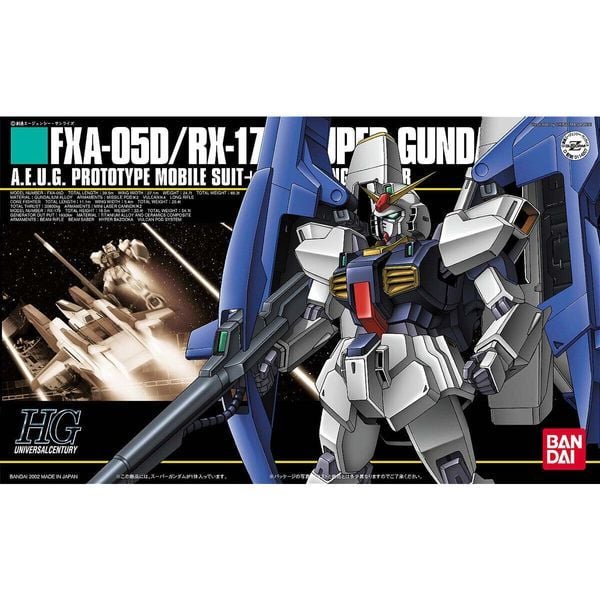 FXA-05D RX-178 Super Gundam HGUC 1/144 chính hãng Bandai