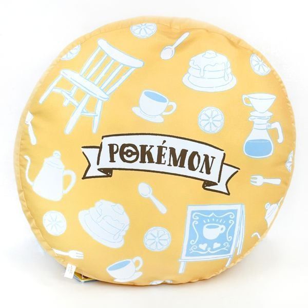  Gối bông Pokemon Reversible Cushion Cafe Art Pikachu - Banpresto 