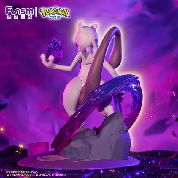  Funism Pokemon Prime Figure Mini Mewtwo - Mô hình chính hãng 