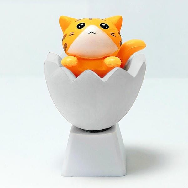  Keycap Mèo trong vỏ trứng cho phím cơ 