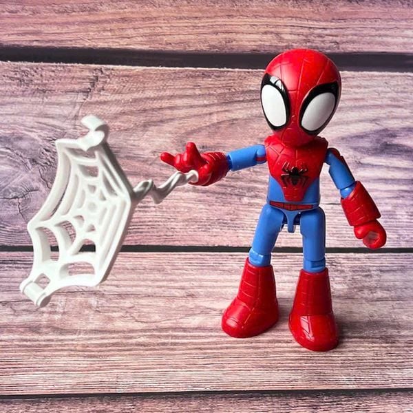  Spidey Amazing Friends Spider Peter Parker Model Kit Blokees 74801 