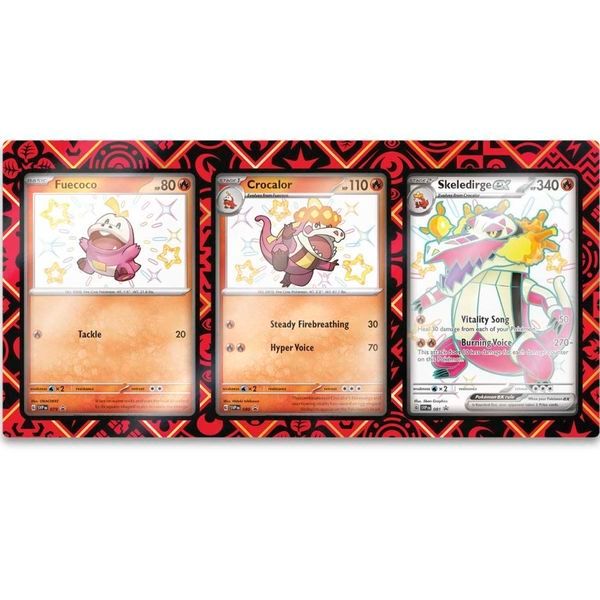  PB182 Pokemon TCG Scarlet & Violet Paldean Fates Premium Collection - Skeledirge ex 