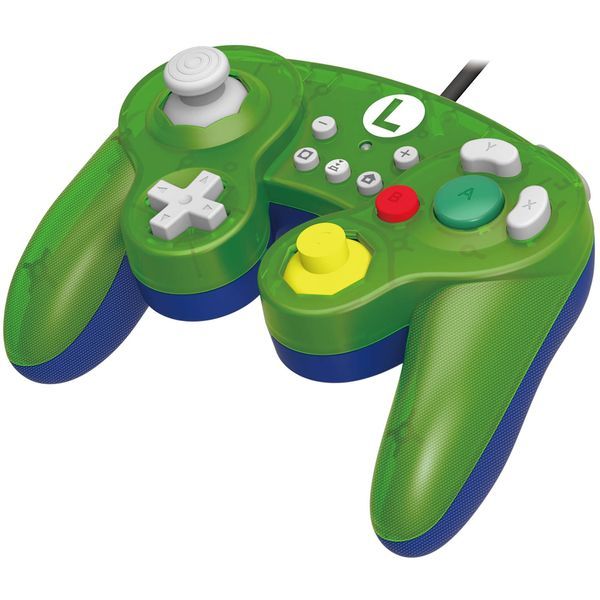  Tay HORI GameCube cho Nintendo Switch - Luigi - Phụ kiện cao cấp 