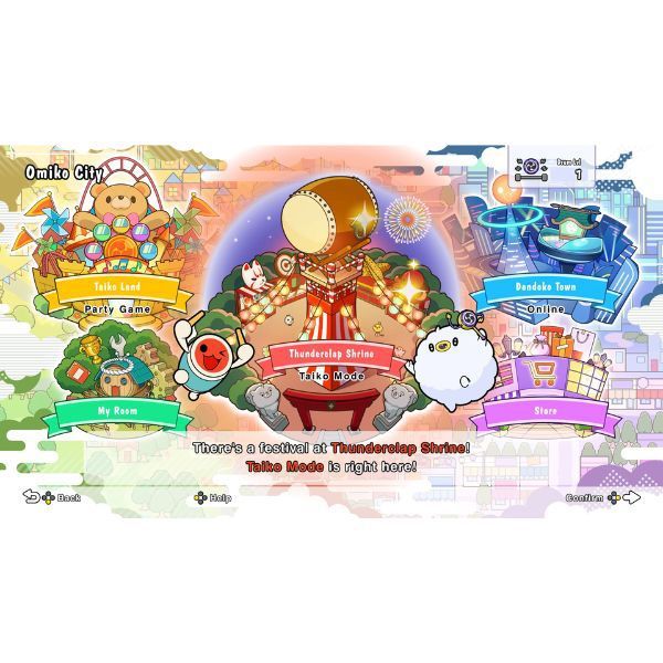  SW296 - Taiko no Tatsujin Rhythm Festival cho Nintendo Switch 